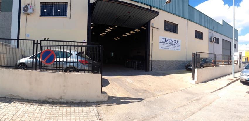 Tikinox fachada de la empresa 
